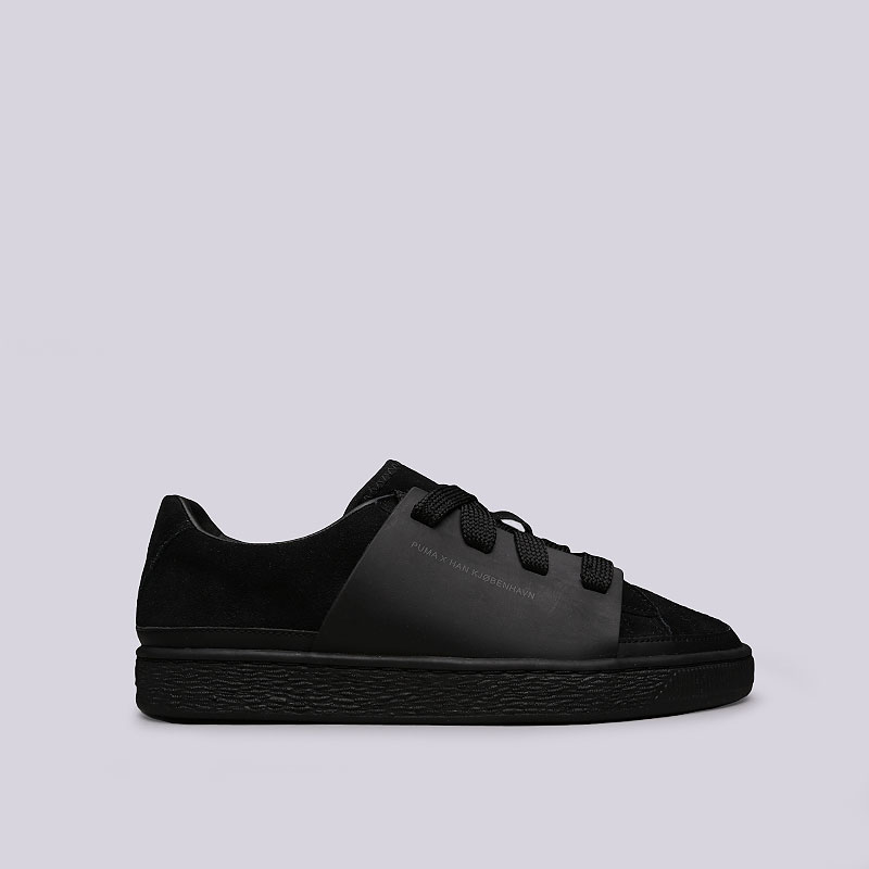 мужские черные кроссовки PUMA Suede HAN 36589201 - цена, описание, фото 1